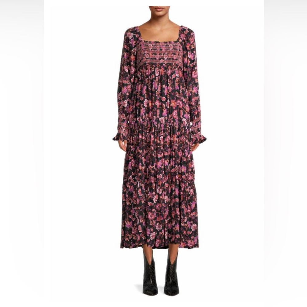 Free People Sweet Escape Maxi Print Dress (Size M)